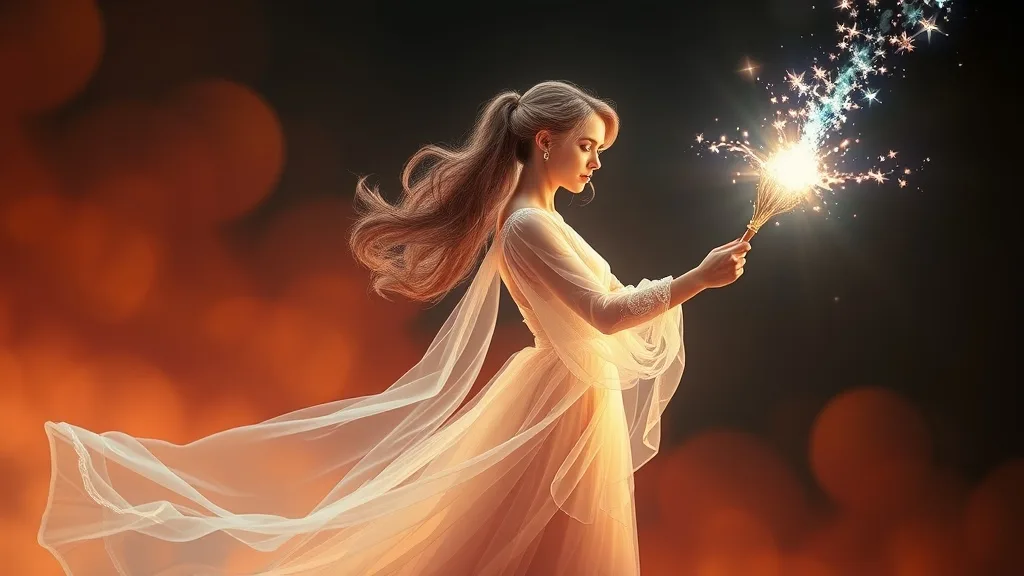 Dream symbol: glowing woman: scenarios: Dream of Glowing Woman with a Wand