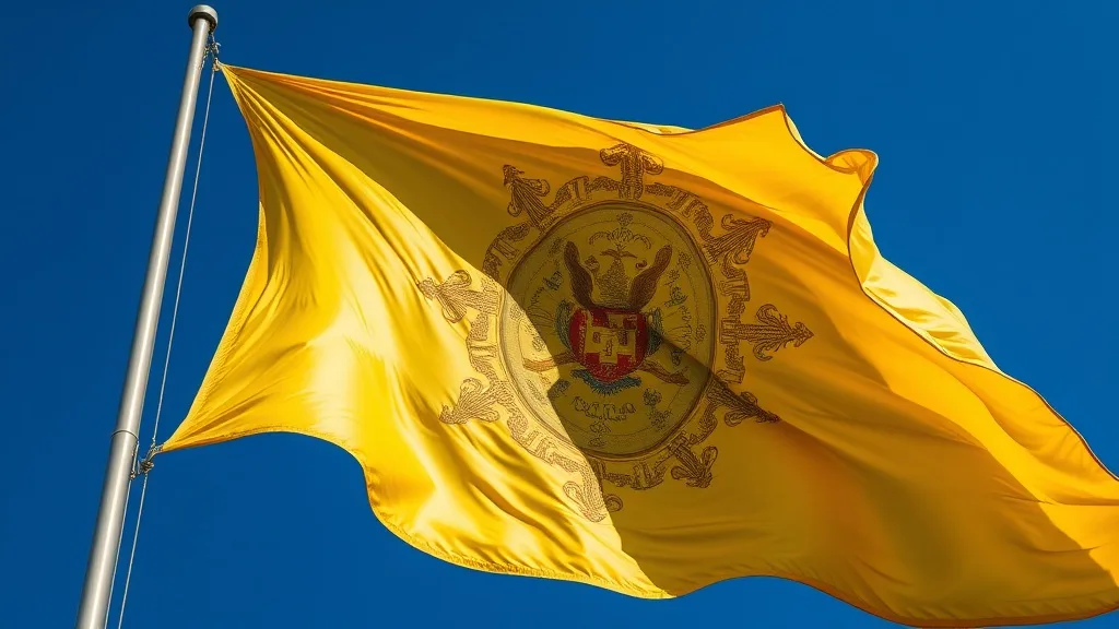 Dream symbol: gold flag: symbolism: Leadership and Authority