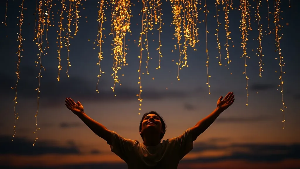 Dream symbol: gold glitter: scenarios: Dream of Gold Glitter Falling