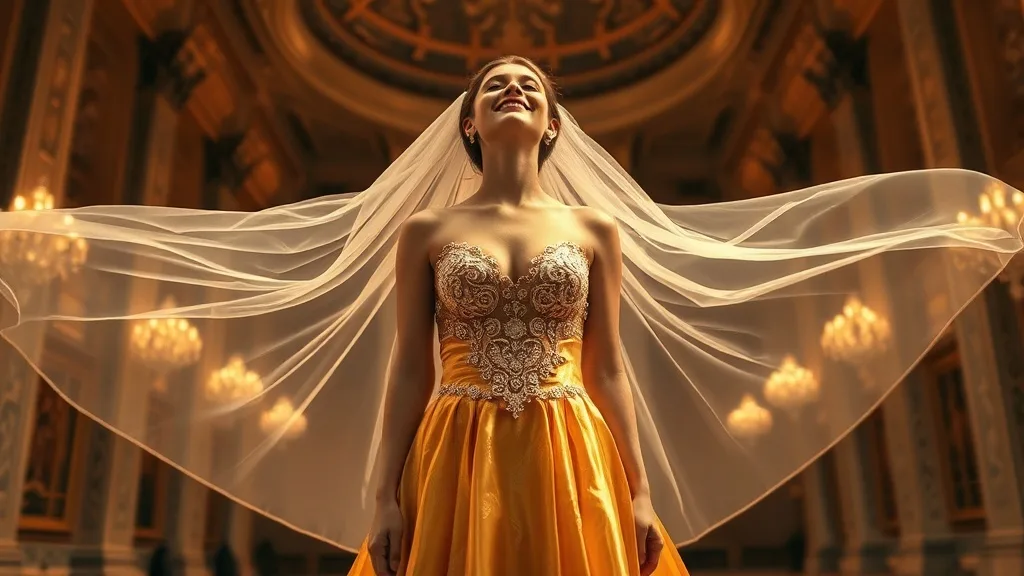 Dream symbol: gold wedding dress: intro