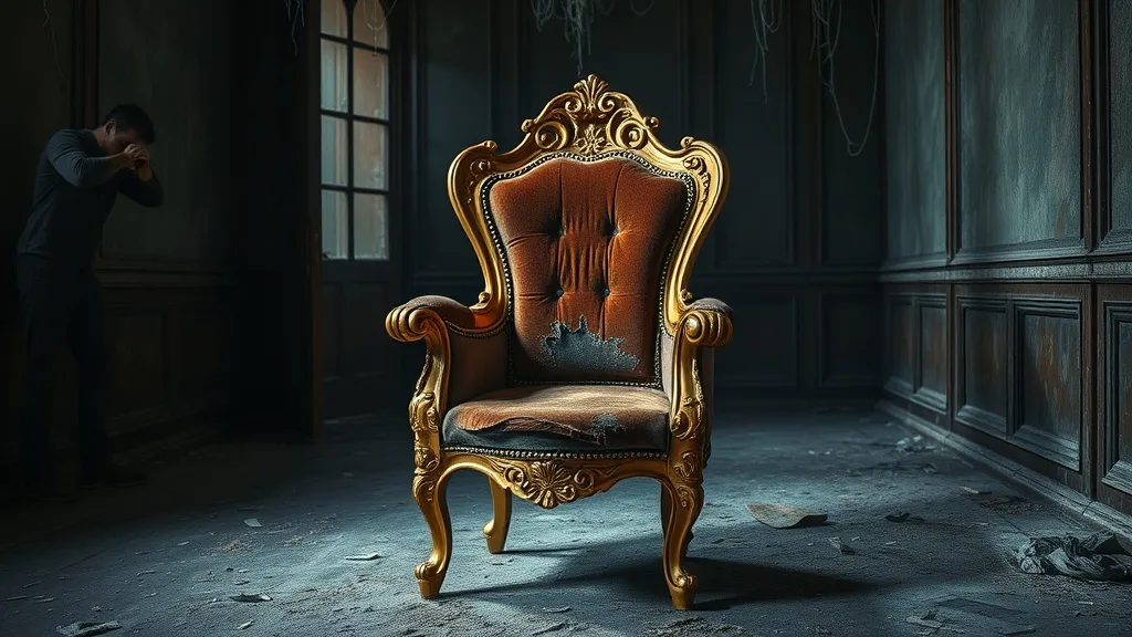 Dream symbol: golden chair: scenarios: Dream of Repairing a Golden Chair