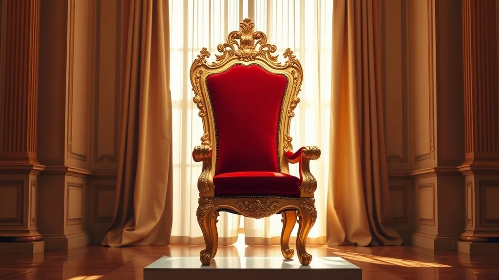 Dream symbol: golden chair: symbolism: Strength and Stability