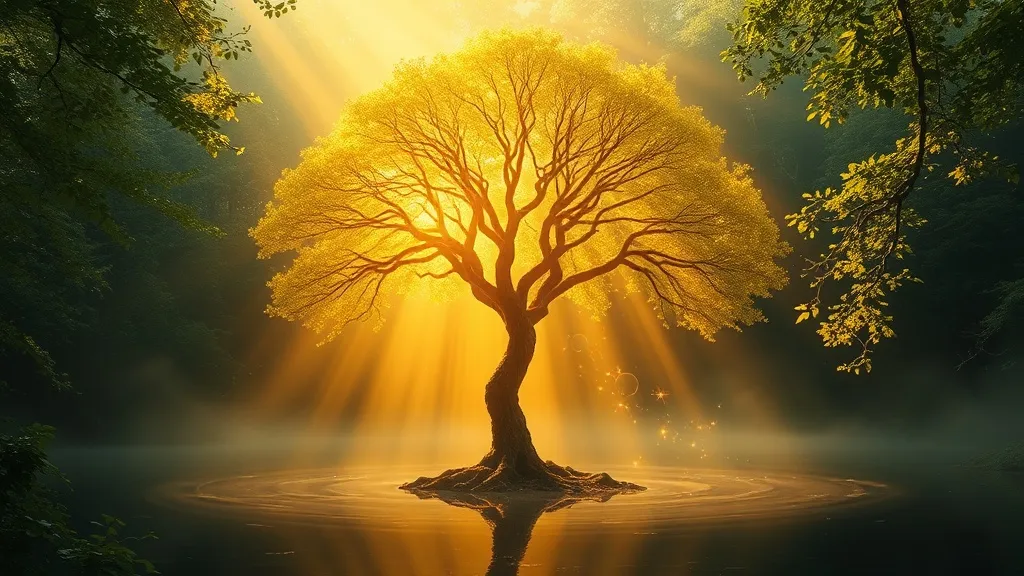 Dream symbol: golden green color: symbolism: Spiritual Awakening Indicators Reflected in Golden Green Hues