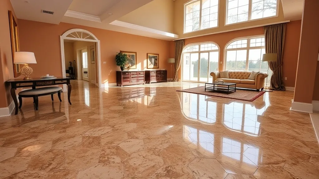 Dream symbol: granite floor: scenarios: Dream of a Granite Floor with a Hexagon