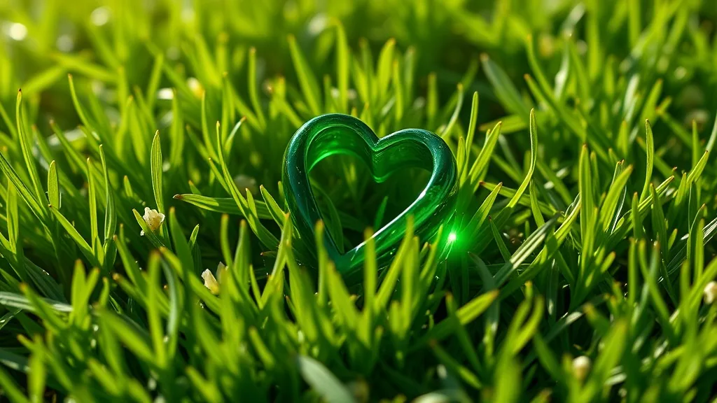 Dream symbol: green heart shape ring: symbolism: New Beginnings and Growth