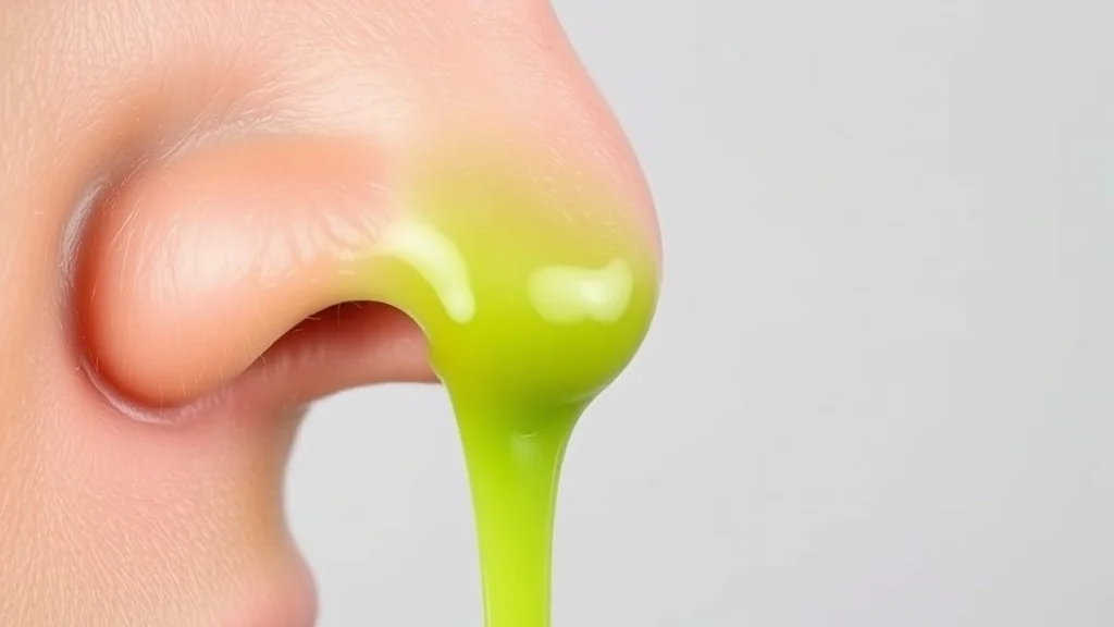 Dream symbol: green mucus: demographics: People with Sinus Infections