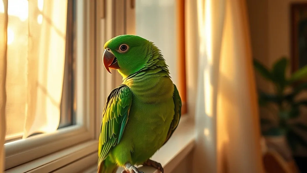 Dream symbol: green parrot: scenarios: Dream of a Green Parrot in Your House