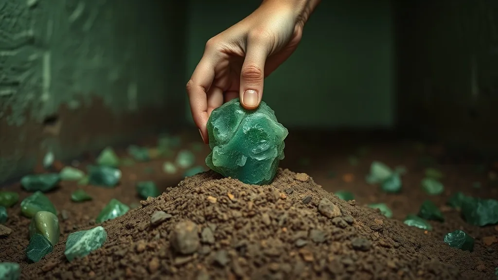 Dream symbol: green rocks: scenarios: Dream of Green Rocks in Your House