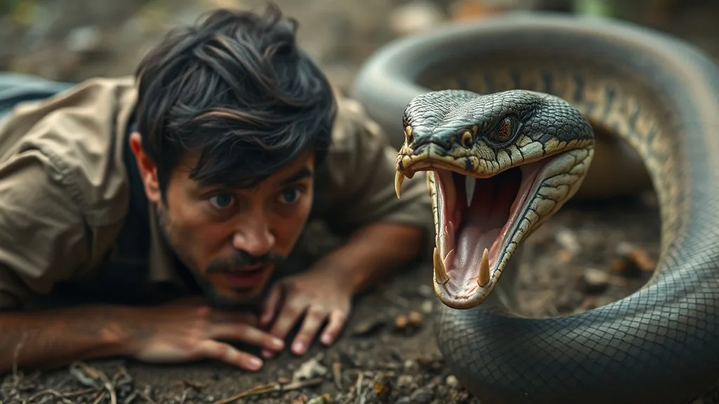 Dream symbol: growl: scenarios: Dream of Growling Snake