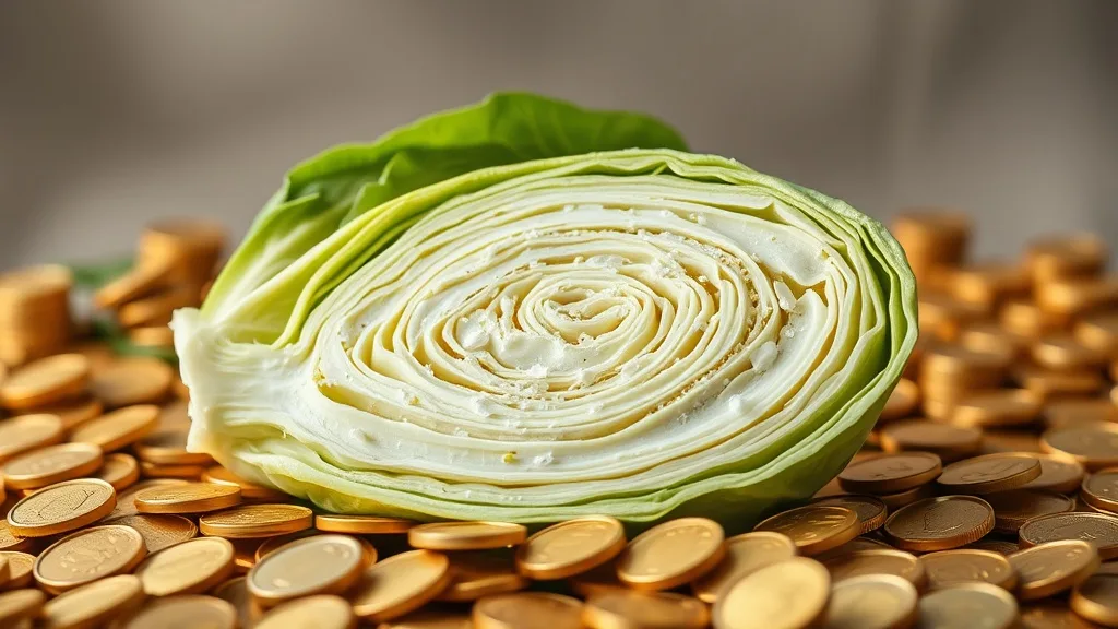 Dream symbol: half cabbage: symbolism: Wealth and Prosperity
