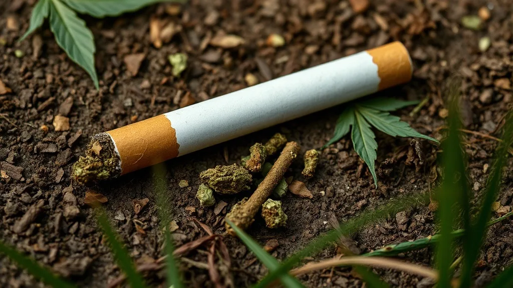 Dream symbol: half joint: scenarios: Dream About Half Joint with Weed Falling Out