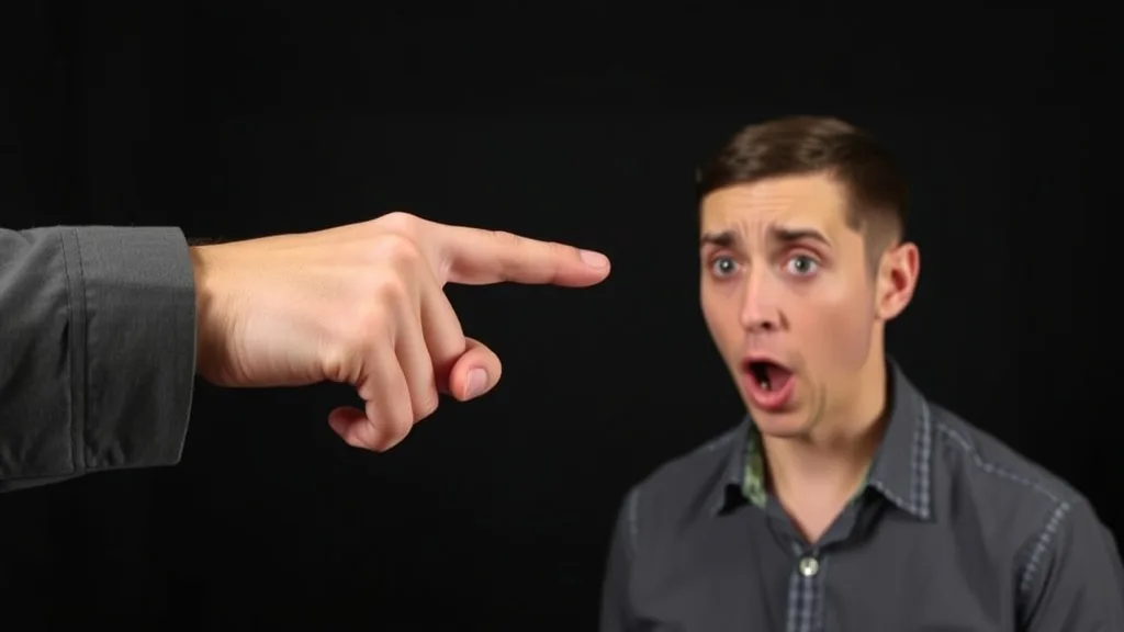 Dream symbol: hand signal: scenarios: Dream of pointing finger