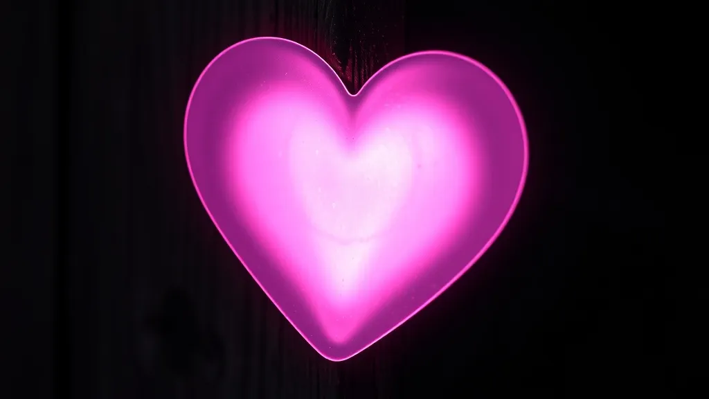 Dream symbol: heart sticker: scenarios: Dream About a Heart Sticker that is Glow-in-the-Dark
