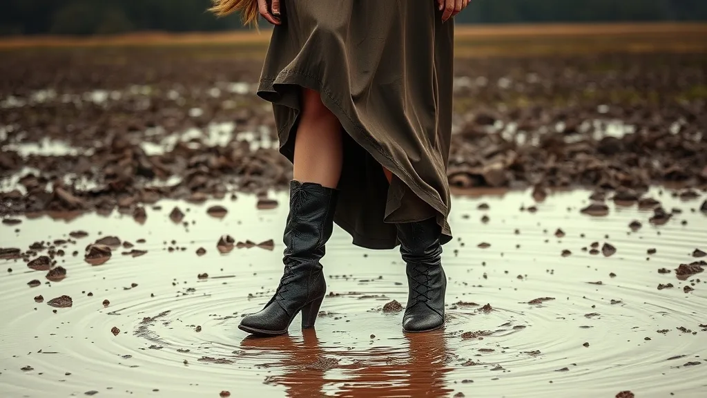Dream symbol: heel boots: scenarios: Dream of Muddy Heel Boots