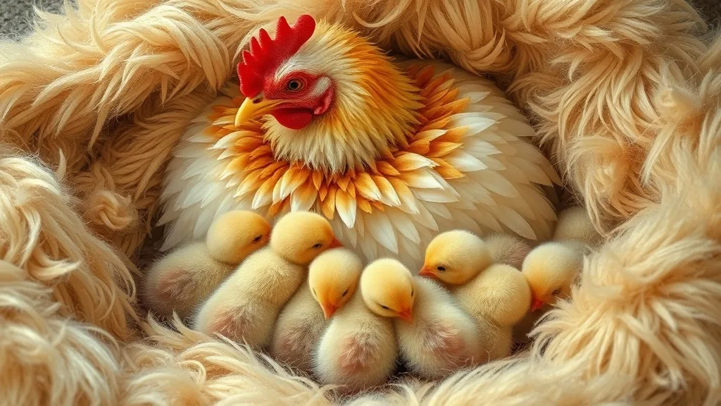 Dream symbol: hen with chicks: demographics: Individuals Seeking Nurturing