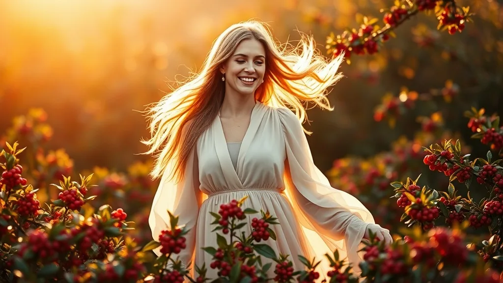 Dream symbol: holly: symbolism: Divine Feminine Energy
