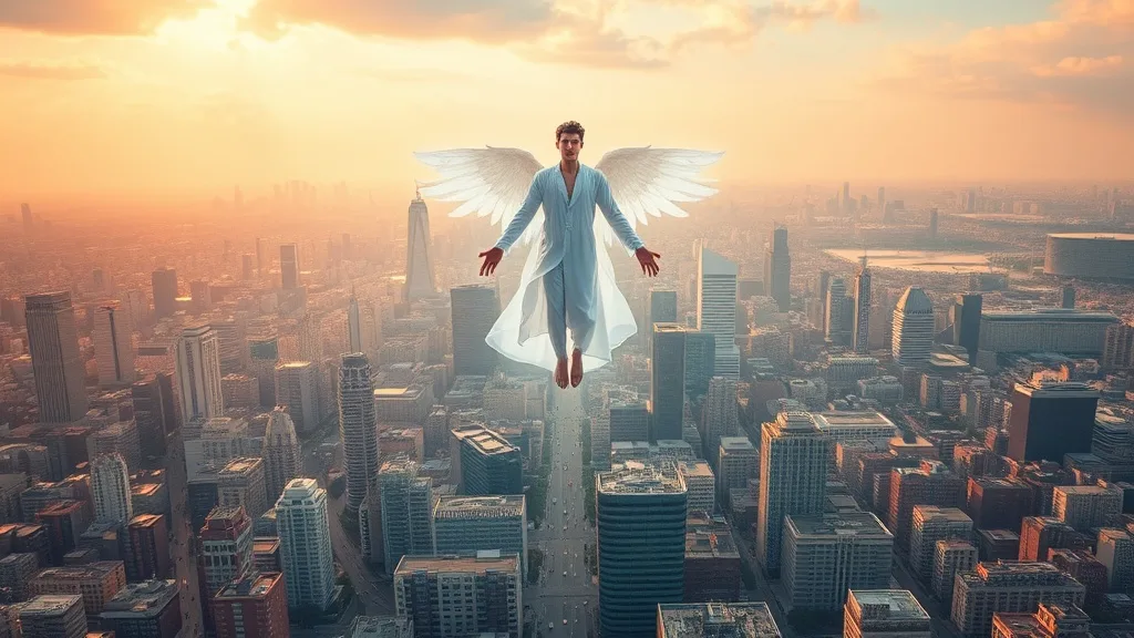 Dream symbol: hover: scenarios: Dream of Hovering Over a City