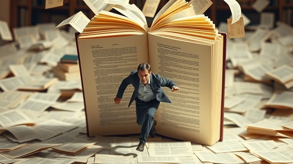 Dream symbol: huge book: scenarios: Dream of being chased by a huge book