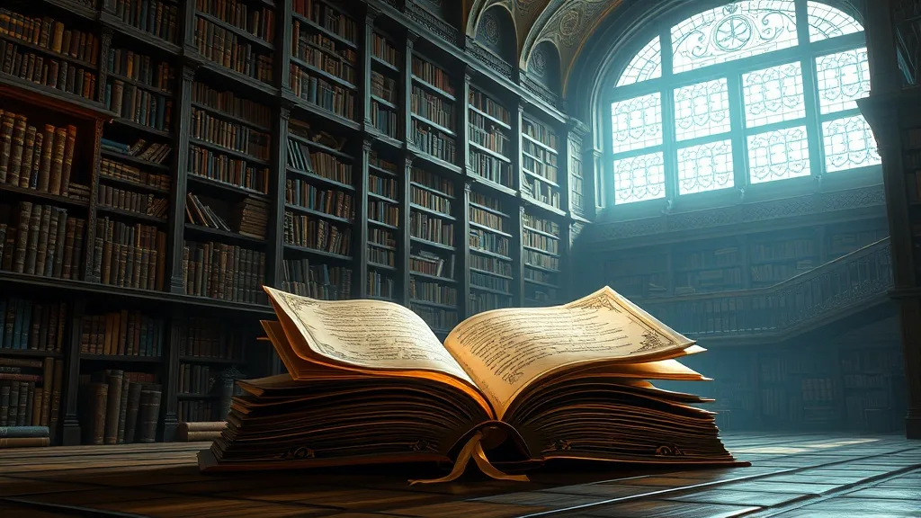 Dream symbol: huge book: symbolism: Hidden Potential and Mysteries