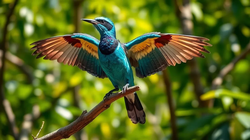 Dream symbol: indian roller bird: symbolism: Renewal and New Beginnings