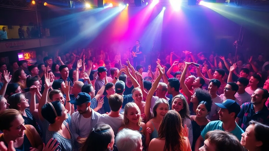 Dream symbol: gathering of people: scenarios: Dream of a gathering of people for a concert