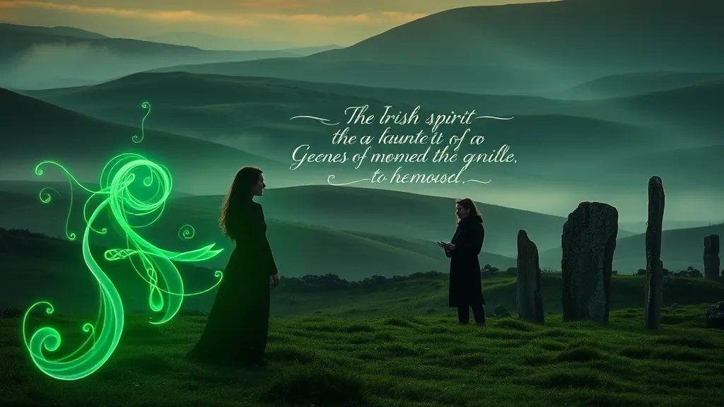 Dream symbol: irish spirit and gaelic conversation: symbolism: Significance of Language as a Bridge to the Past