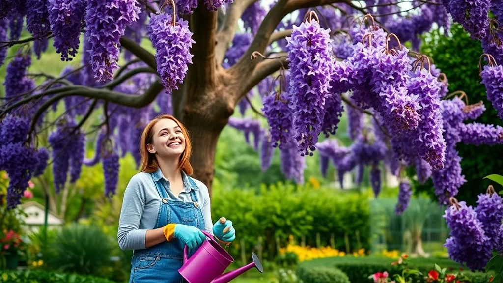 Dream symbol: jacaranda tree: demographics: Gardeners and Plant Enthusiasts