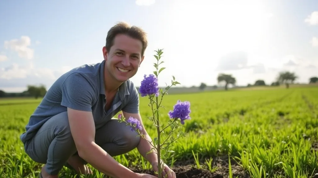 Dream symbol: jacaranda tree: scenarios: Dream of Planting a Jacaranda Tree