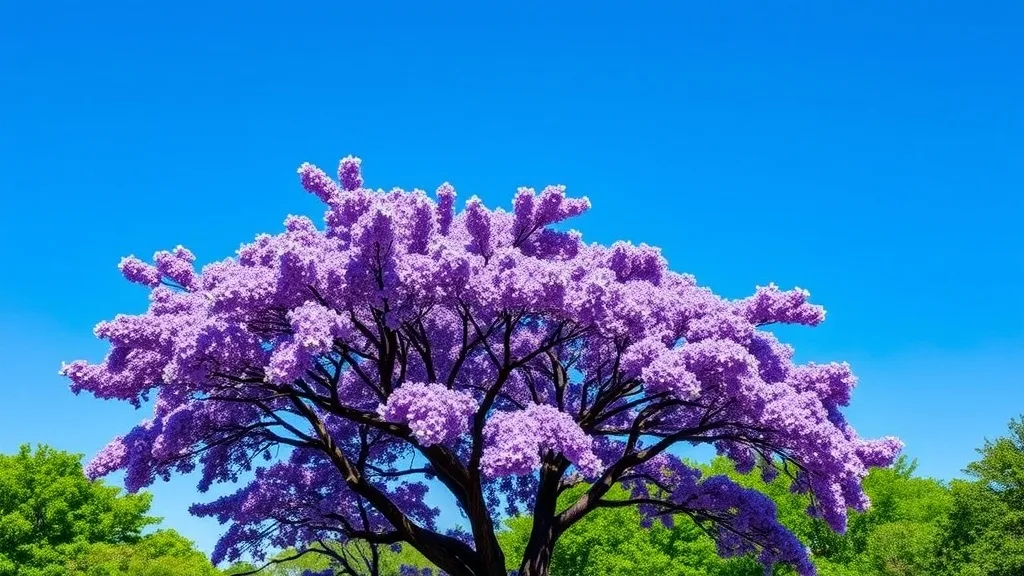 Dream symbol: jacaranda tree: symbolism: Joy and Celebration