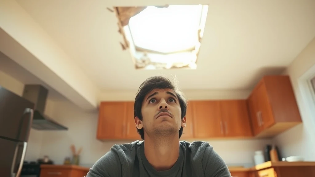 Dream symbol: kitchen roof hole: symbolism: Lack of Security