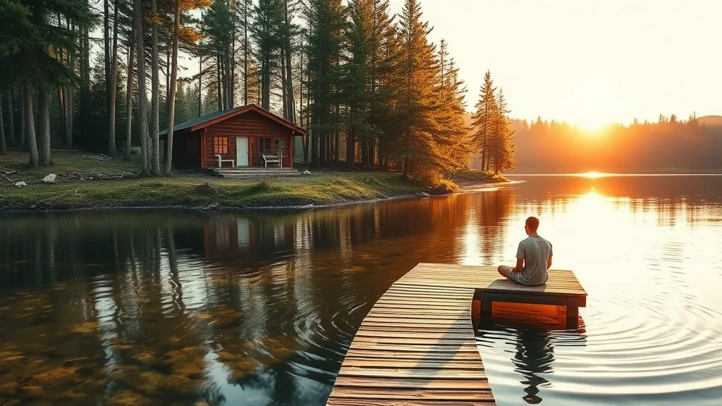Dream symbol: lake cabin: symbolism: Emotional Healing and Renewal