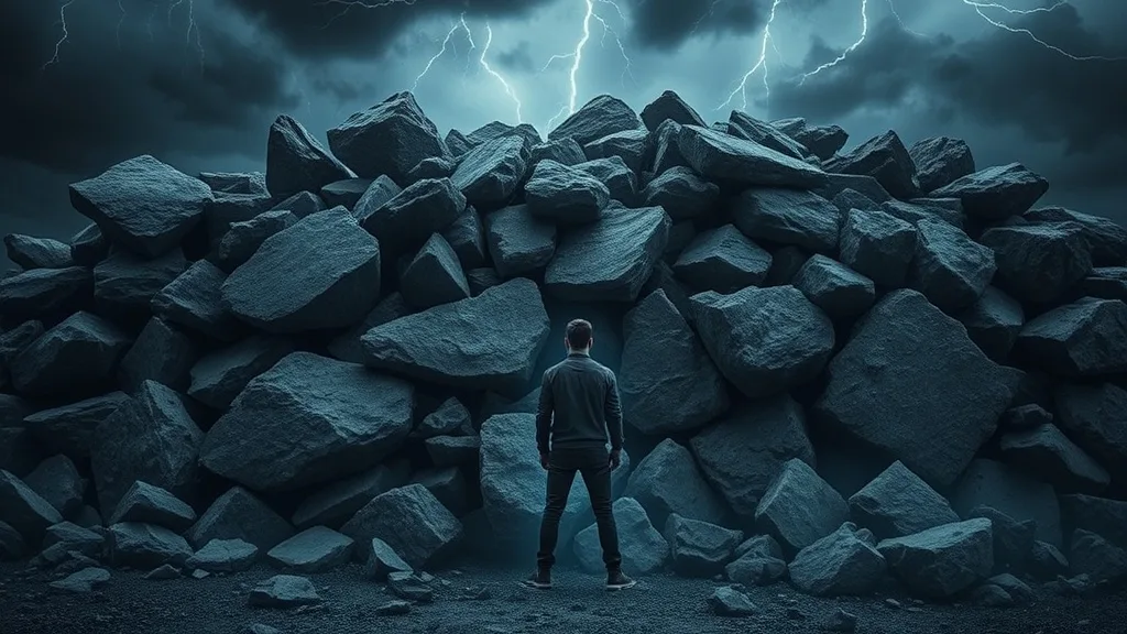 Dream symbol: large pieces: scenarios: Dream of Large Pieces of Rocks