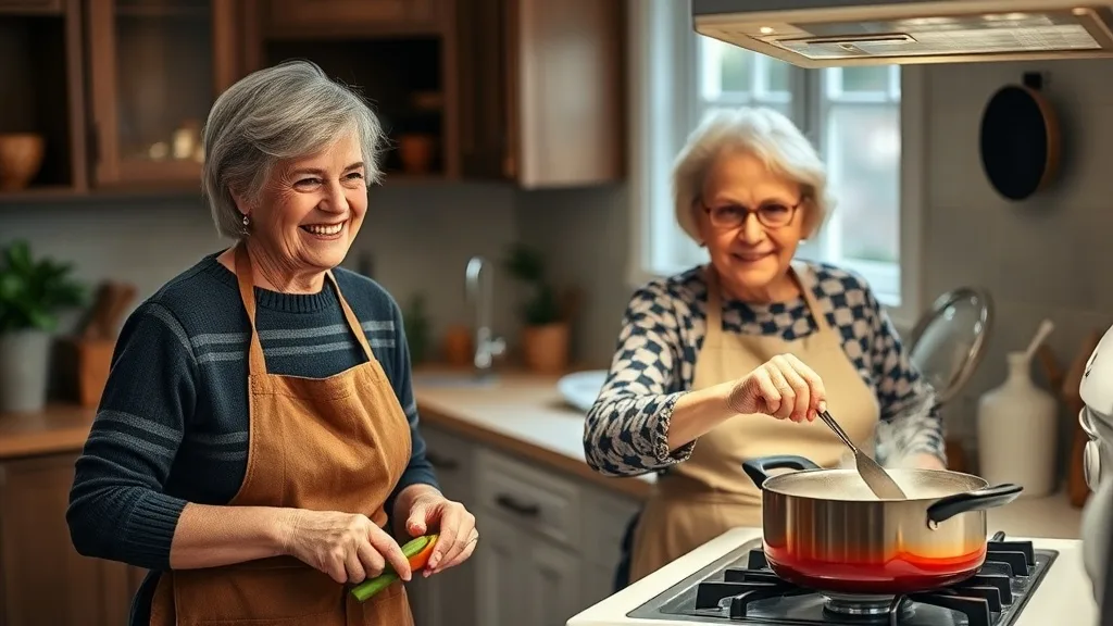 Dream symbol: late mother-in-law: scenarios: Dream of Cooking with Late Mother-in-Law