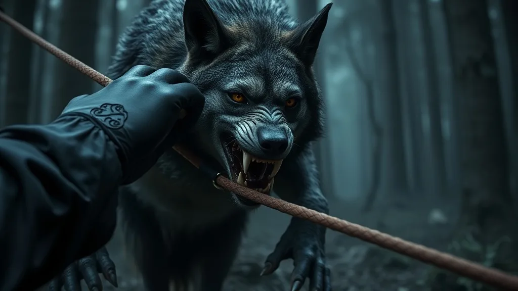 Dream symbol: leash: scenarios: Dream of Leashing a Werewolf