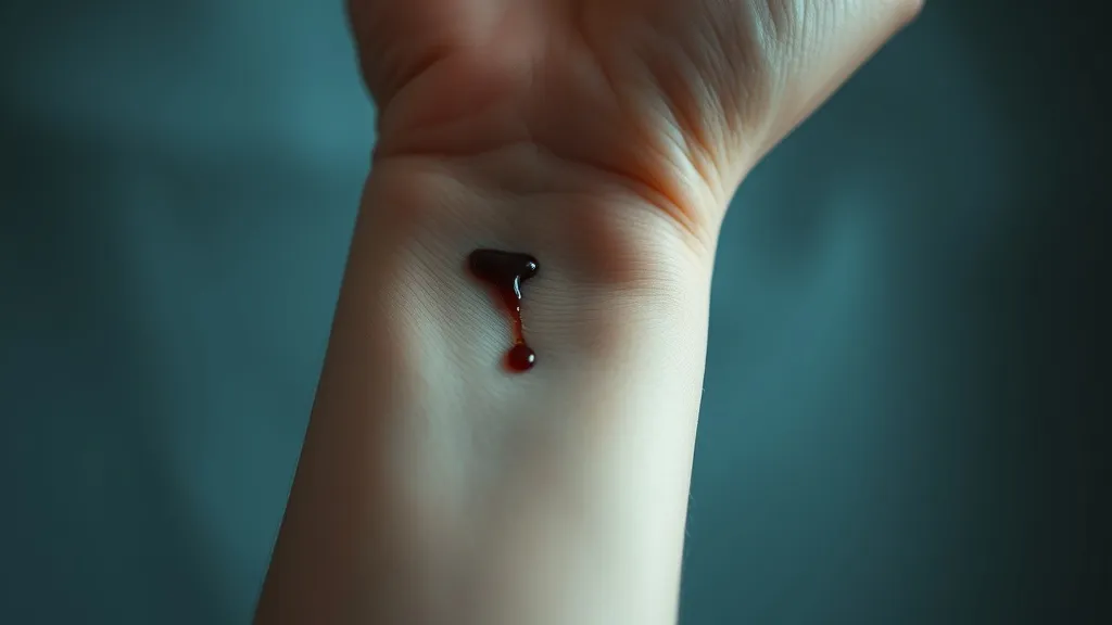 Dream symbol: left wrist: scenarios: Dream of a bleeding left wrist