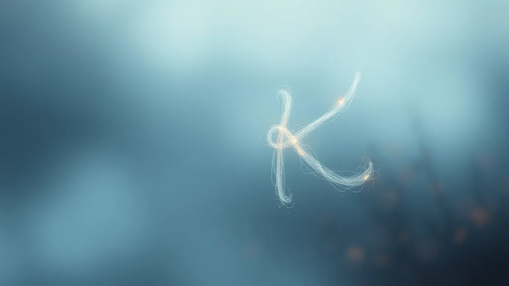 Dream symbol: letter k: demographics: People Experiencing Loss or Grief (K as a Monogram)