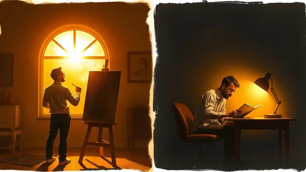 Dream symbol: place of origin of light: demographics: Creative Artists and Writers