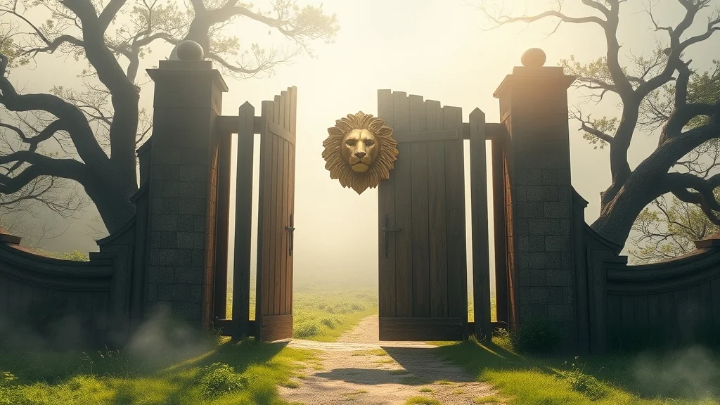 Dream symbol: lion's head gate: symbolism: Instinctive Drives and Emotions