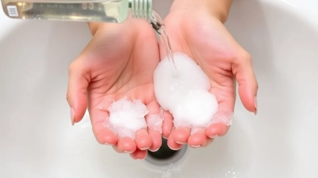 Dream symbol: liquid soap: scenarios: Dream of Liquid Soap on Hands