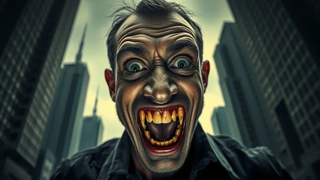 Dream symbol: madman: scenarios: Dream of a madman with a smile