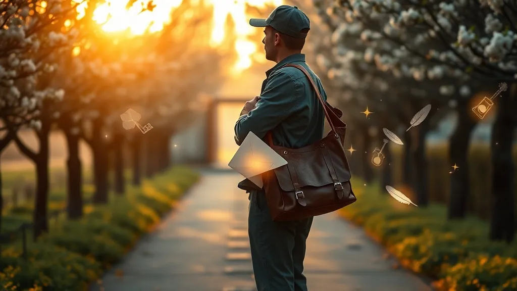 Dream symbol: mail carrier bag: symbolism: Symbolic Role of Messenger in Life Transitions