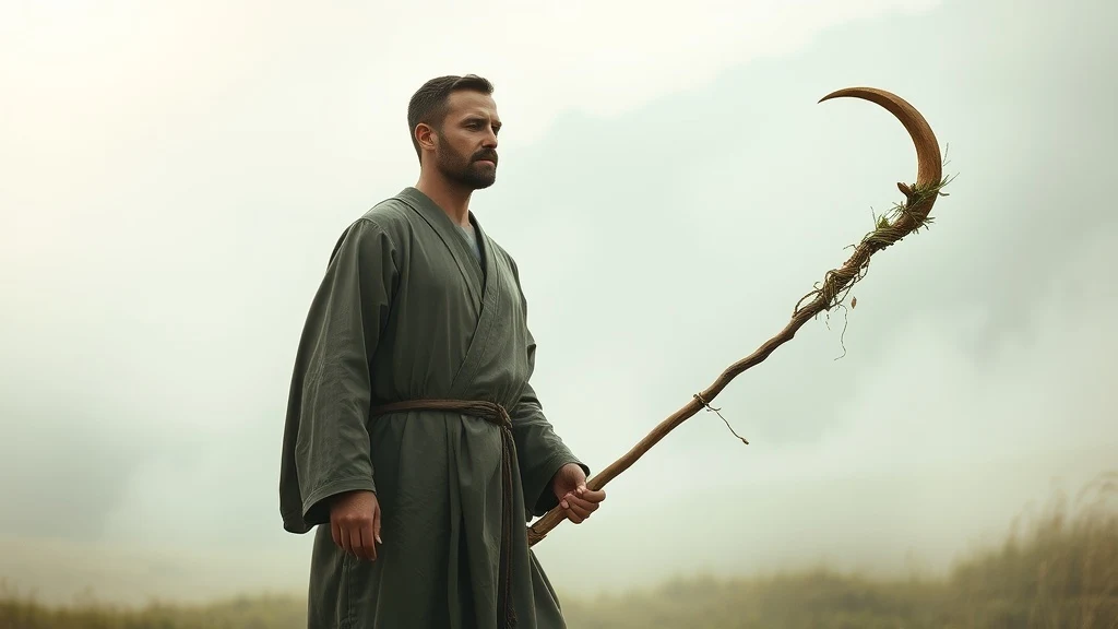 Dream symbol: man with a stick: symbolism: Divinity and Magic