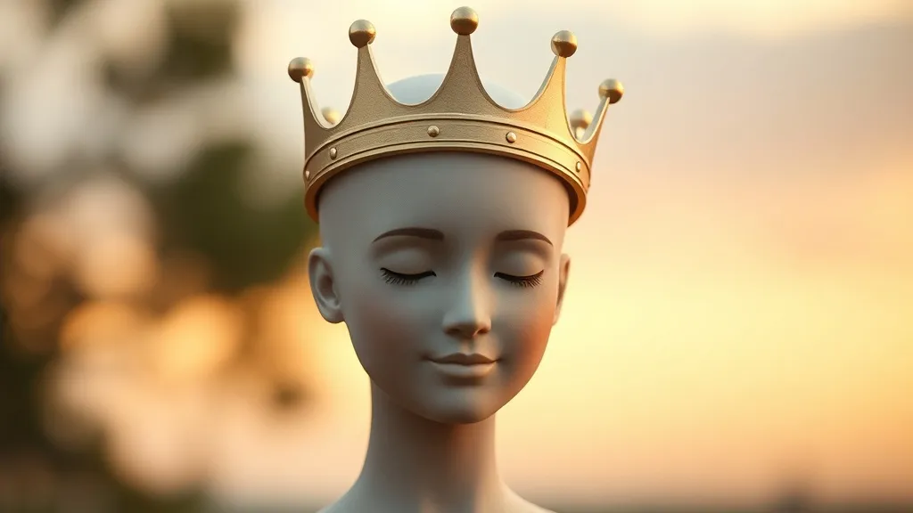 Dream symbol: flat crown: symbolism: Indication of Modesty Despite Status