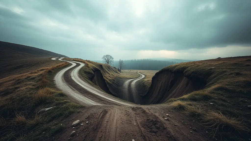 Dream symbol: wide hole: scenarios: Dream about Wide Hole Blocking Your Path