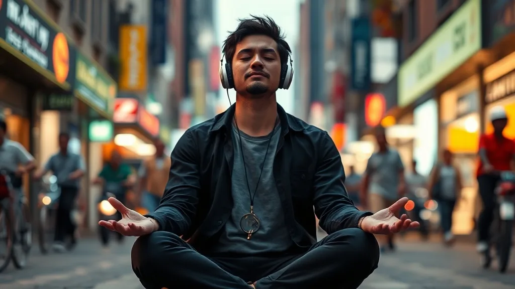 Dream symbol: meditation session: scenarios: Dream about meditating in a noisy environment