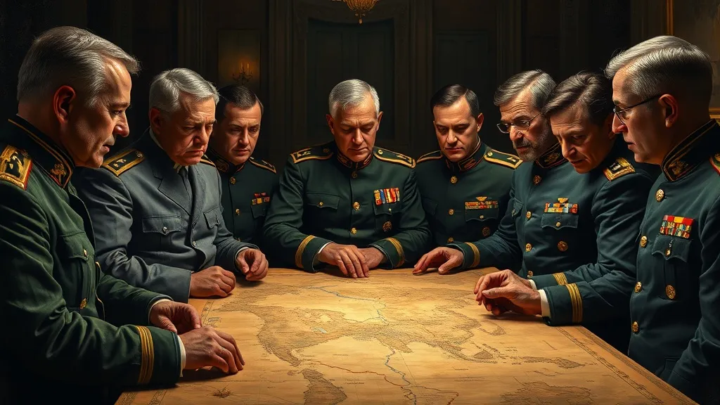Dream symbol: military officers: symbolism: Strategic Planning and Decision-Making
