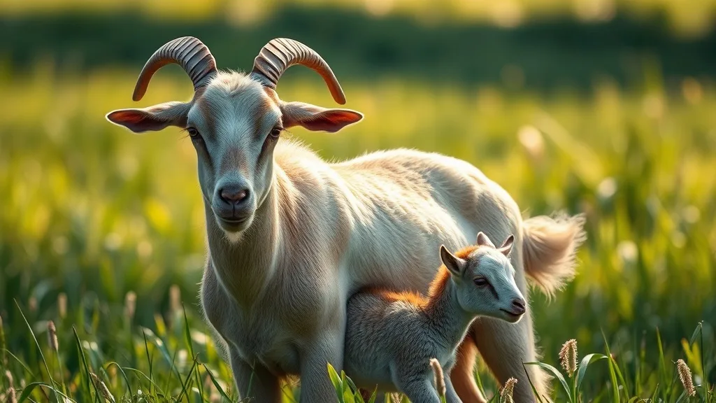 Dream symbol: mother goat: symbolism: Fertility and Motherhood