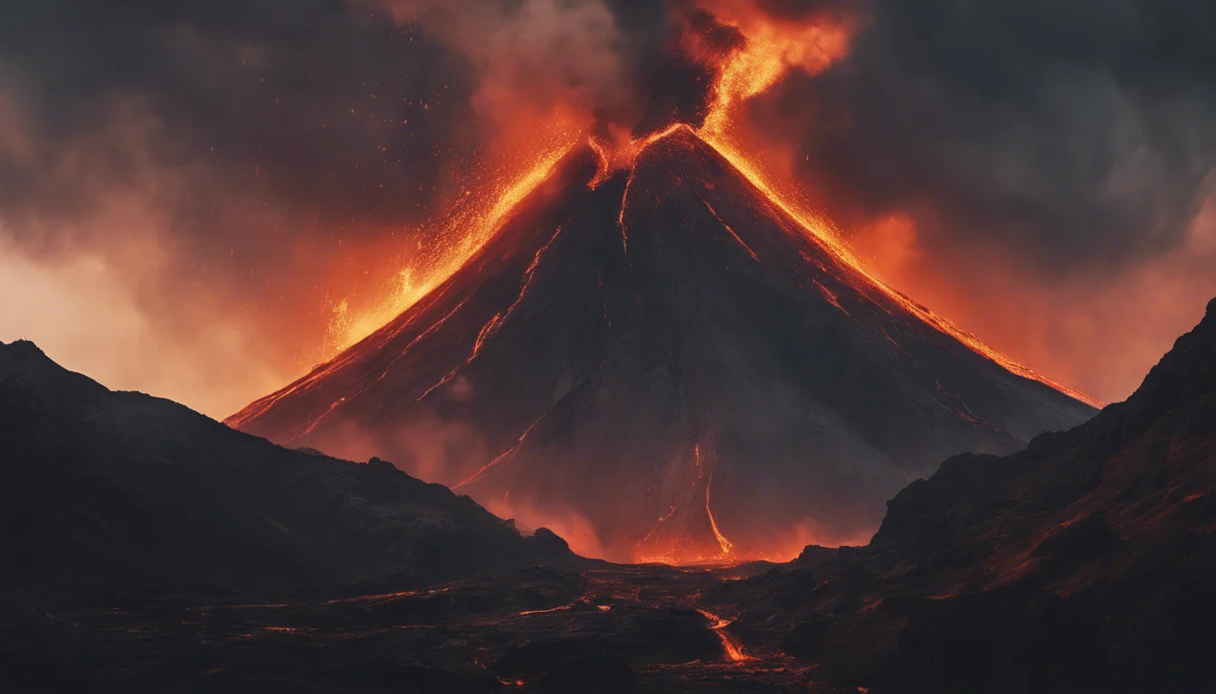 Dream symbol: mountains: scenarios: Dream of a Volcano Mountain