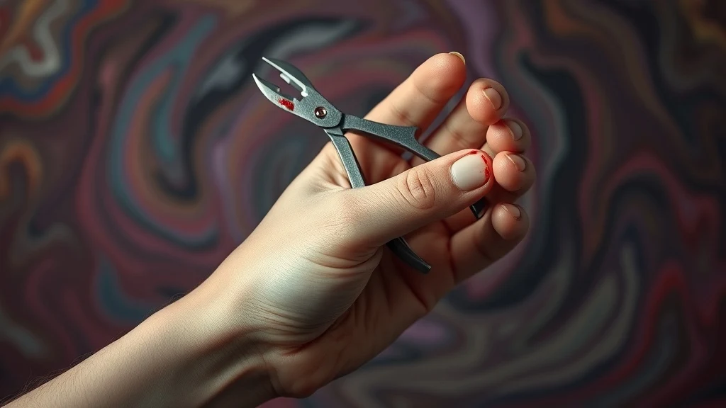 Dream symbol: nail clippers: scenarios: Dream of Nail Clippers with Blood
