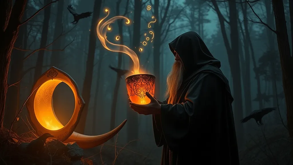 Dream symbol: odin: scenarios: Dream About Odin’s Horn of Mead